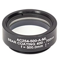 Thorlabs索雷博    AC254-500-A-ML    消色差双胶合透镜