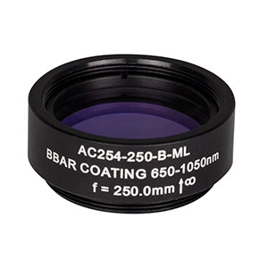 Thorlabs索雷博     AC254-250-B-ML   消色差双胶合透镜