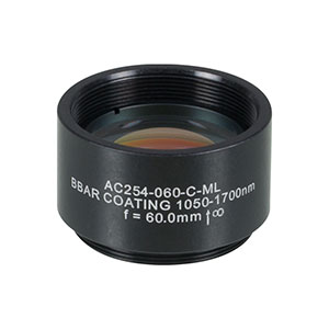 Thorlabs索雷博     AC254-060-C-ML     消色差双胶合透镜