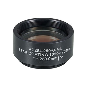 Thorlabs索雷博     AC254-250-C-ML    消色差双胶合透镜