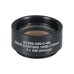 Thorlabs索雷博     AC254-300-C-ML    消色差双胶合透镜