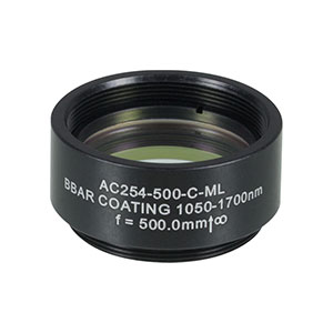 Thorlabs索雷博      AC254-500-C-ML    消色差双胶合透镜