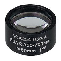 Thorlabs索雷博      ACA254-050-A   可见光空气隙消色差双合透镜