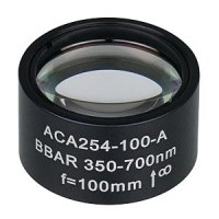 Thorlabs索雷博    ACA254-100-A      可见光空气隙消色差双合透镜