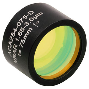 Thorlabs索雷博   ACA254-075-D   红外空气间隔消色差双合透镜