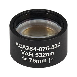 Thorlabs索雷博   ACA254-075-532   空气隙双合透镜