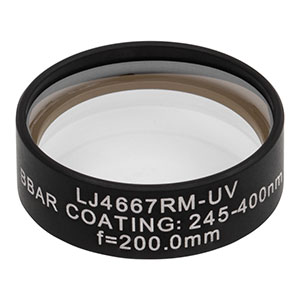 Thorlabs索雷博   LJ4667RM-UV  平凸圆形柱面透镜