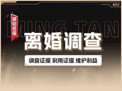 离婚调查服务 - 保护您的权益