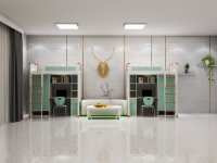 新款单位公寓床