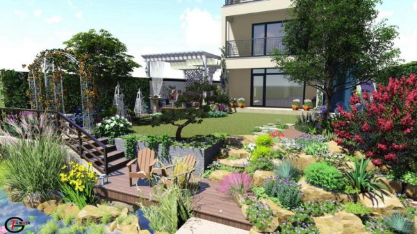 打造一个捏花惹草的东方庭院