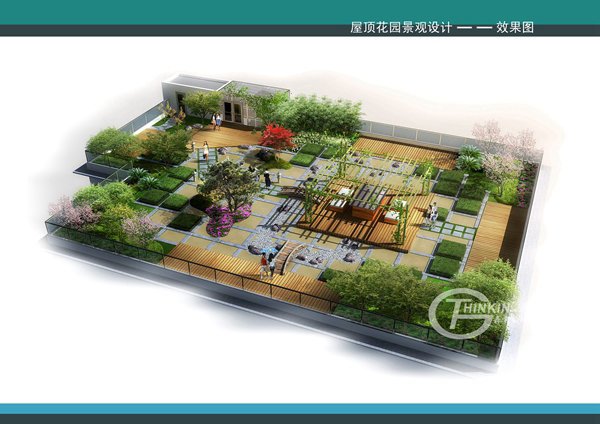 常熟某会所屋顶花园