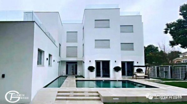 长岛别墅现代庭院