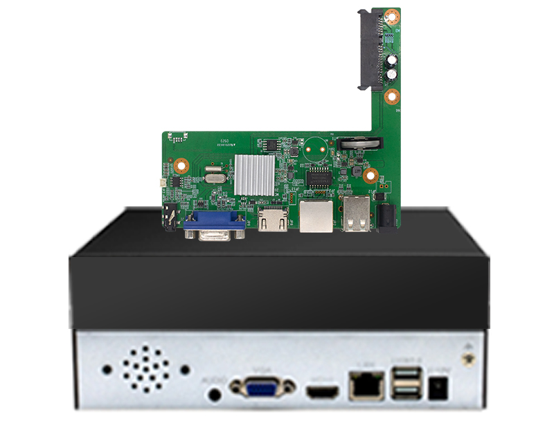 L型9路NVR 单盘
