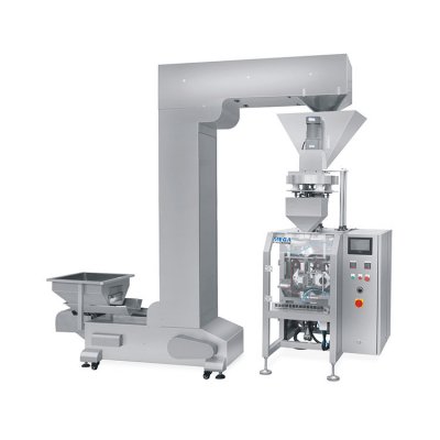 颗粒量杯立式包装机整套方案