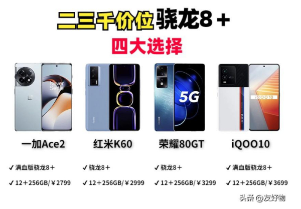 换机必看！盘点最具性价比的骁龙8＋手机，你买对了吗？