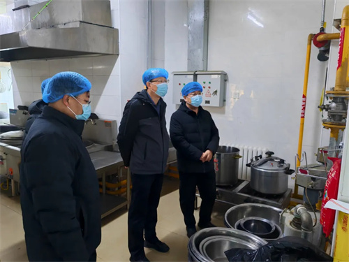 安全检查筑防线！曹妃甸区人力资源和社会保障局领导来职教中心检查安全工作