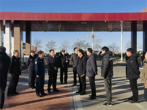 【安全检查】副区长赵秀光来校检查校园安全工作