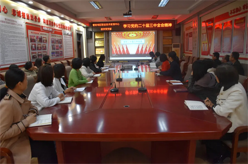 【党建工作】学习全会精神 凝聚奋进力量——曹妃甸区职教中心组织开展党的二十届三中全会精神集中培训