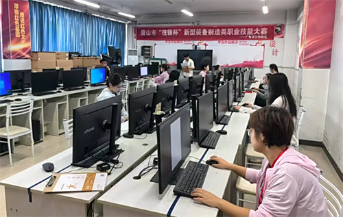曹妃甸区职教中心承办唐山市“技领杯”新型装备制造大赛 师生斩获多项佳绩展职教风采