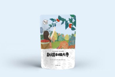 资深-包装袋设计-和田大枣