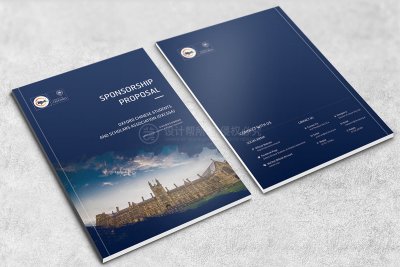 总监-国际留学教育企业宣传画册设计