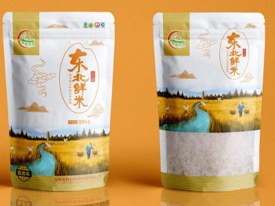 总监-包装袋设计-东北大米