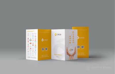 资深-折页设计-传媒公司宣传