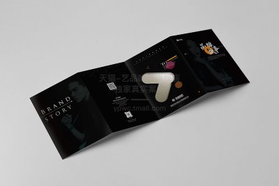 总监-折页设计-传媒公司形象宣传