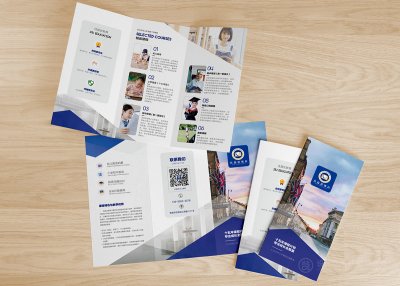总监-折页设计-教育培训机构