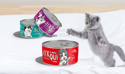 总监-瓶贴设计-猫罐头