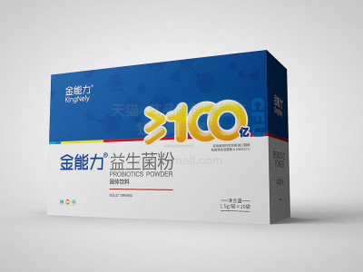总监-金能力益生菌粉外包装设计