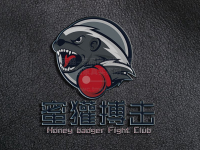 总监-蜜獾搏击LOGO设计