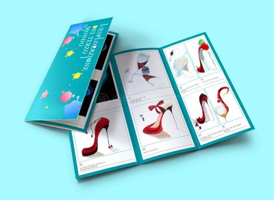 总监-折页设计-画作艺术