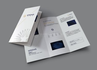总监-折页设计-美容品牌产品