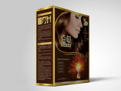 新锐-包装盒设计-染发剂