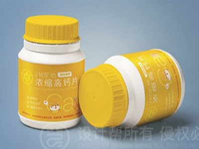 资深-瓶贴设计-宠物钙片