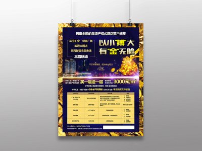 总监-商业地产宣传海报设计