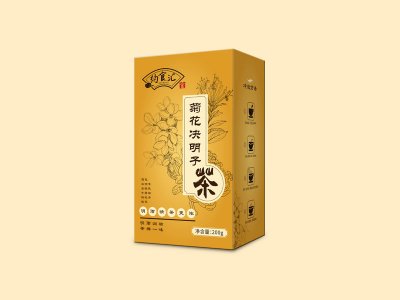 新锐-包装盒设计-菊花决明子茶