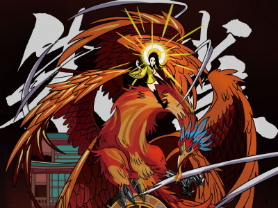 总监-手绘插画设计-四大神兽