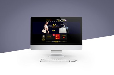 网装设计-女士包包网页设计