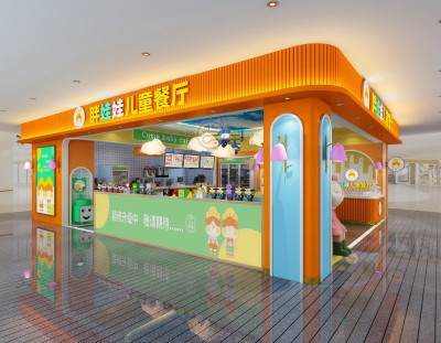 资深-空间设计-胖娃娃儿童餐厅