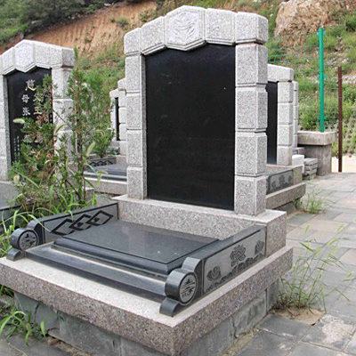 珍珠源公墓立碑