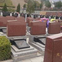 万佛华侨陵园立碑