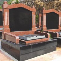 盘龙台公墓立碑