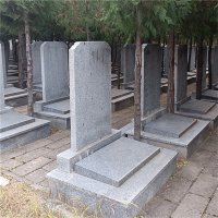九龙山陵园立碑