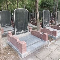 九龙山陵园立碑