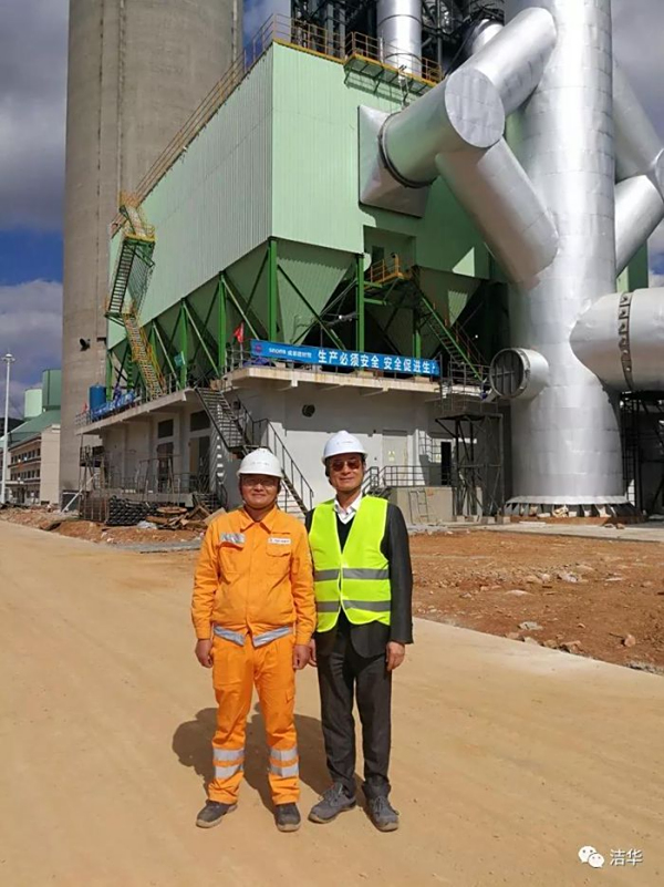 錢怡松董事長赴云南紅塔滇西除塵器項目現場考察指導