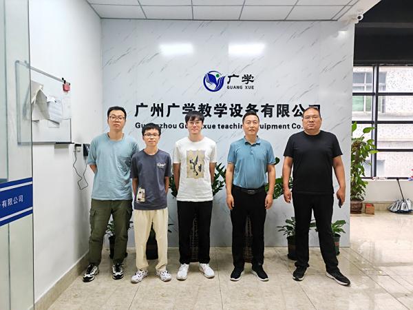 Welcome teachers from Zhengzhou Institute of Industrial Technicians to visit the company for research and inspection