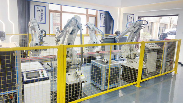 热烈祝贺贵州铝业技师学院智能制造实训室圆满竣工