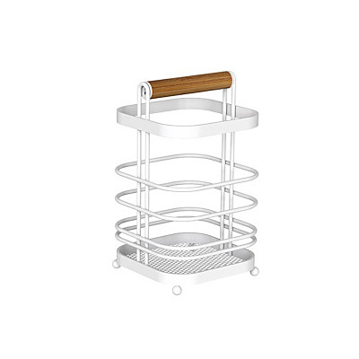 跨境家用厨具刀叉筷勺收纳筒餐具整理加厚多功能防锈沥水架